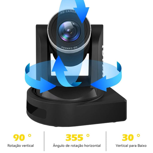 Câmera PTZ 20x HD 1080p - HTML e SDI - Vedo VEDO UV200 - 20X 2 MVshow