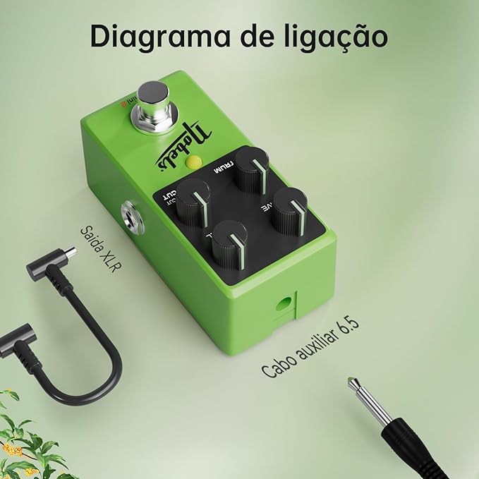 Pedal de Efeito OverDrive compacto ODR - mini2 Nobels Nobels ODR - mini2 9 MVshow