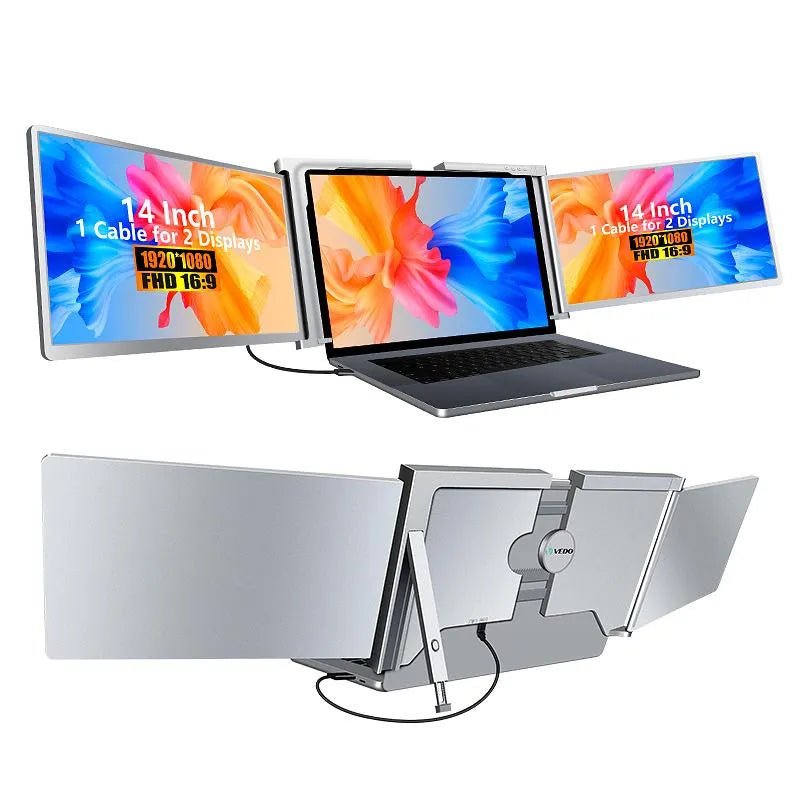 Extensor de Tela para Notebook - Monitor Duplo Full HD - Vedo - MV Show