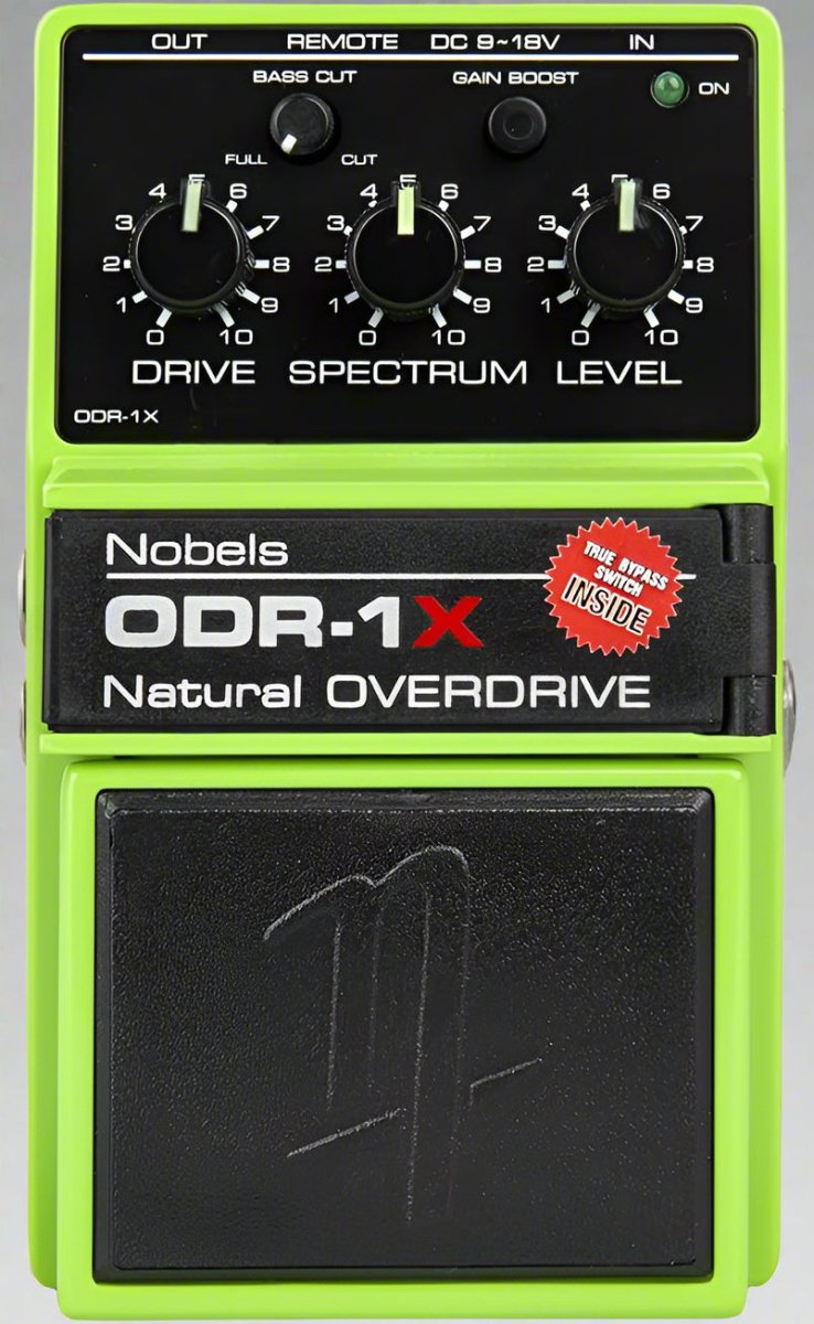 Pedal de Efeito OverDrive Natural ODR - 1X Nobels Nobels ODR - 1X 1 MVshow