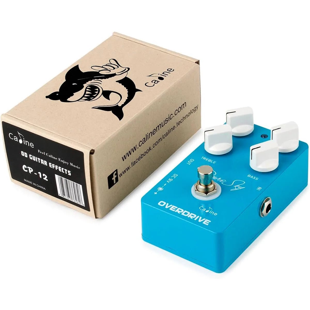 Pedal Overdrive Pure Sky - Caline Caline CP - 12 8 MVshow