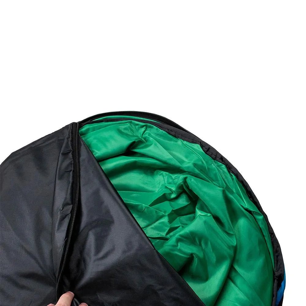 Chroma Key Redondo Dupla Face Azul e Verde com Suporte para Cadeira MVshow DS142L 8 MVshow