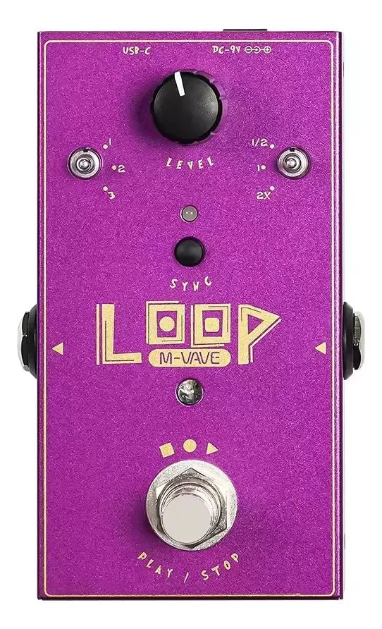 Pedal de Efeito LOOP II M - VAVE M - VAVE 1 MVshow