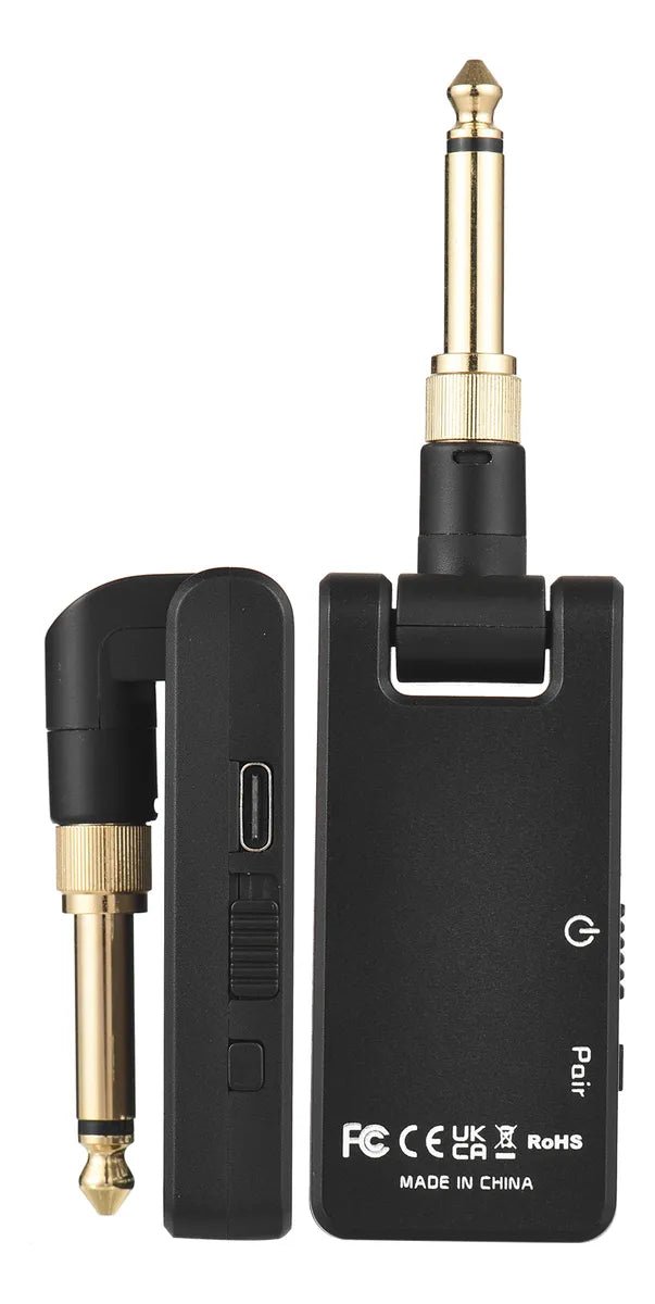 Sistema De Transmissão Sem Fio WP - 8 M - VAVERecarregável 2.4G Receptor De Guitarra Elétrica E Transmissor, Bateria Embutida Com Caixa Carregamento, 3.5mm, 6.35m transmissão áudio sem fio M - VAVE wp - 8 8 MVshow