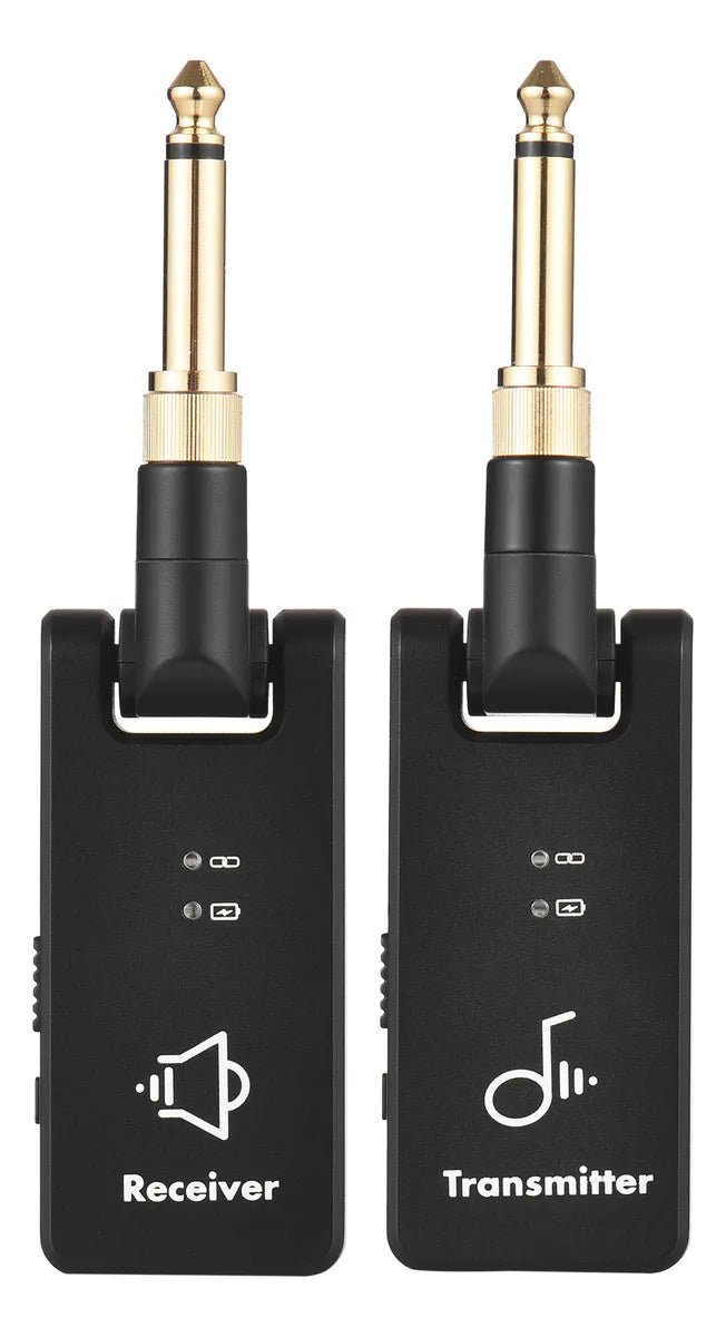 Sistema De Transmissão Sem Fio WP - 8 M - VAVERecarregável 2.4G Receptor De Guitarra Elétrica E Transmissor, Bateria Embutida Com Caixa Carregamento, 3.5mm, 6.35m transmissão áudio sem fio M - VAVE wp - 8 1 MVshow