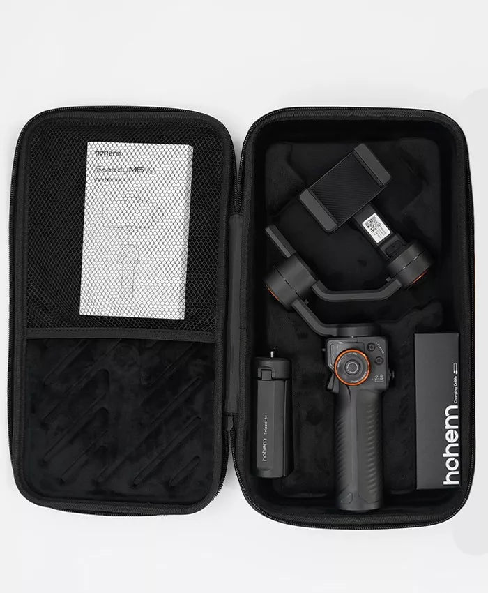 Estabilizador Gimbal Hohem i - Steady M6 Kit 3 eixos para celulares smartphones Hohem M6 KIT 10 MVshow
