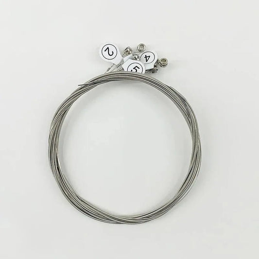 Cordas em Aço e Níquel para Guitarra Elétrica de 0,25mm a 1,16mm GE10 MOGE MOGE GE10 2 MVshow