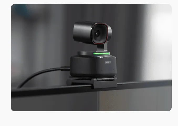 Câmera 4k e PTZ com Inteligencia Artificial (AI) Webcam TINY 2 Obsbot OSBOT TINY2 - 4K 4 MVshow