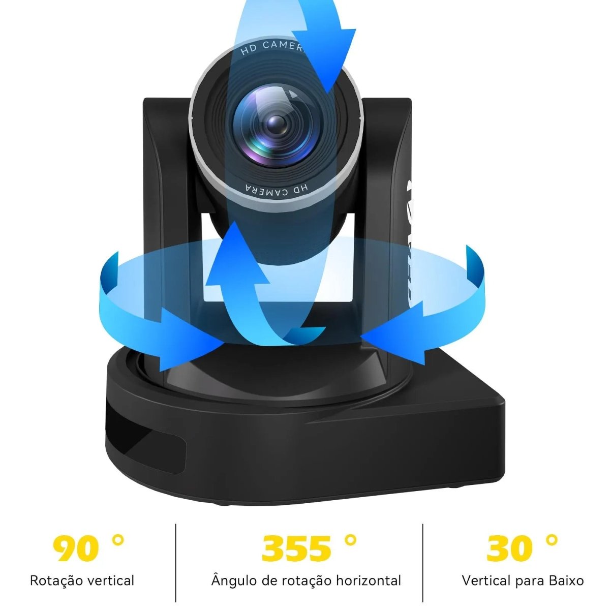 Câmera PTZ 20x HD 1080p - HTML e SDI - Vedo VEDO UV200 - 20X 2 MVshow