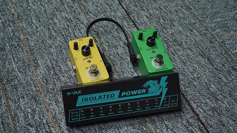 Fonte de Alimentação para Pedal - 10 Saídas de 300mhA M - VAVE M - VAVE VD - SK2 3 MVshow