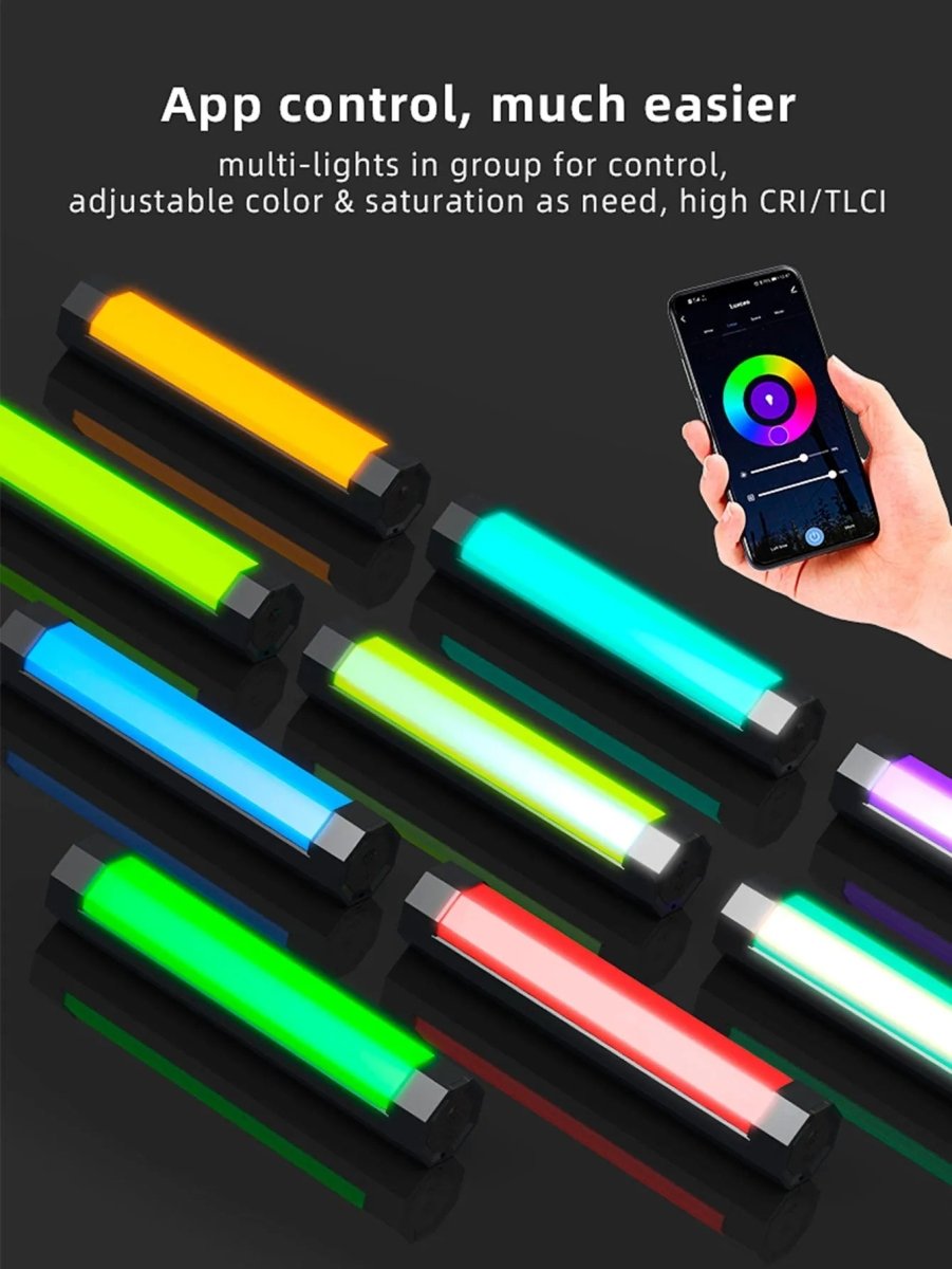 Bastão LED RGB LUXCEO P200 MVshow P200 8 MVshow