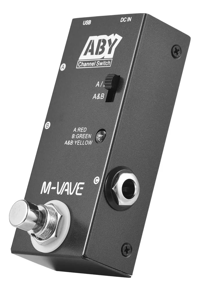 Pedal de Efeitos Seletor Channel Switch ABY M - VAVE para Guitarra M - VAVE VAVE786 1 MVshow