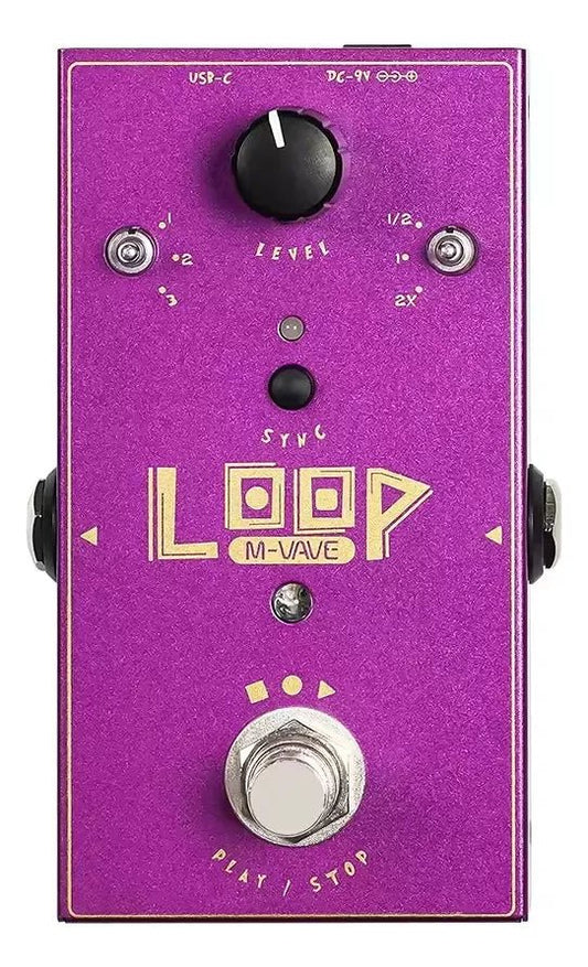 Pedal de Efeito LOOP II M - VAVE M - VAVE 1 MVshow