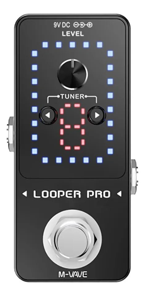 Pedal de Efeito Simulações Looper PRO M - VAVE para guitarra M - VAVE VAVE788 1 MVshow