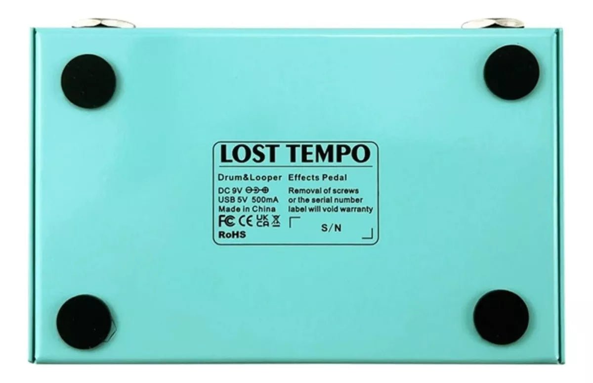 Pedal de Efeito Drum & Looper Lost Tempo M - VAVE M - VAVE VAVE797 9 MVshow