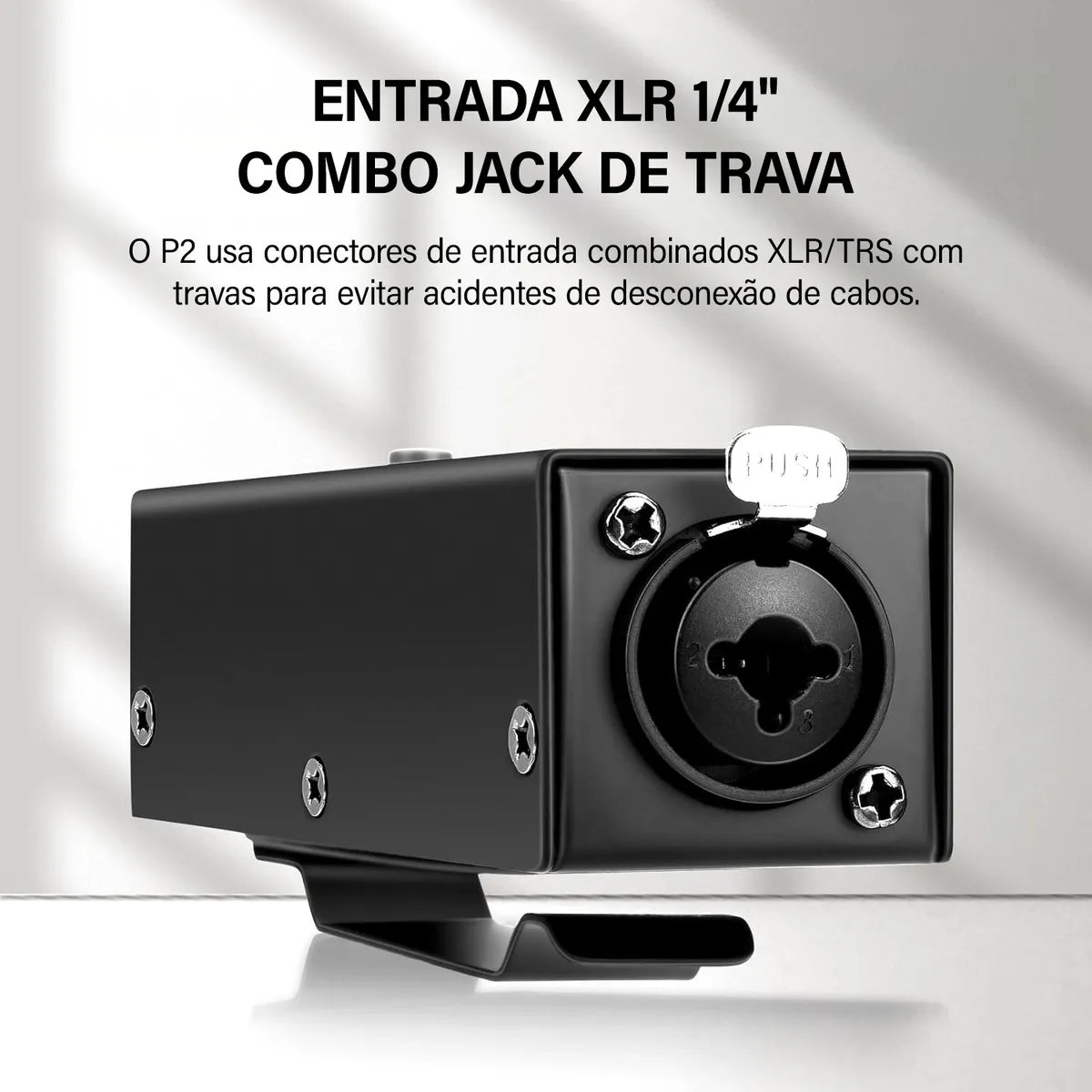 Amplificador Fone Ouvido HiFi Interface Áudio XLR 3,5m Cor Preto VD - P2 Vedo VEDO VD - P2 4 MVshow