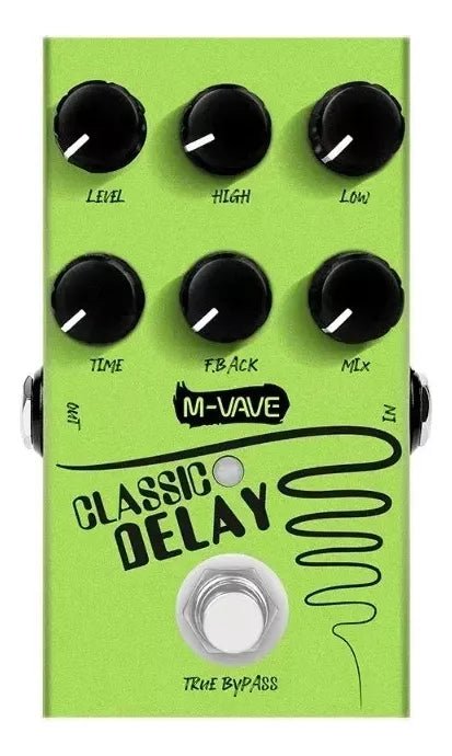 Pedal de Efeito Classic Delay VAVE785 M - VAVE True Bypass M - VAVE VAVE785 1 MVshow