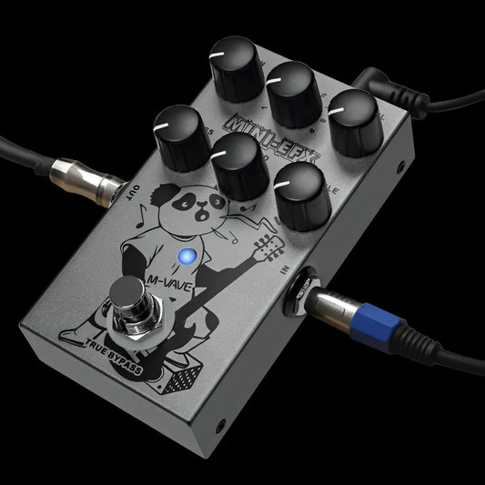 Pedal de Efeito Distorção Mini - EFX M - VAVE M - VAVE MINI - EFX 2 MVshow