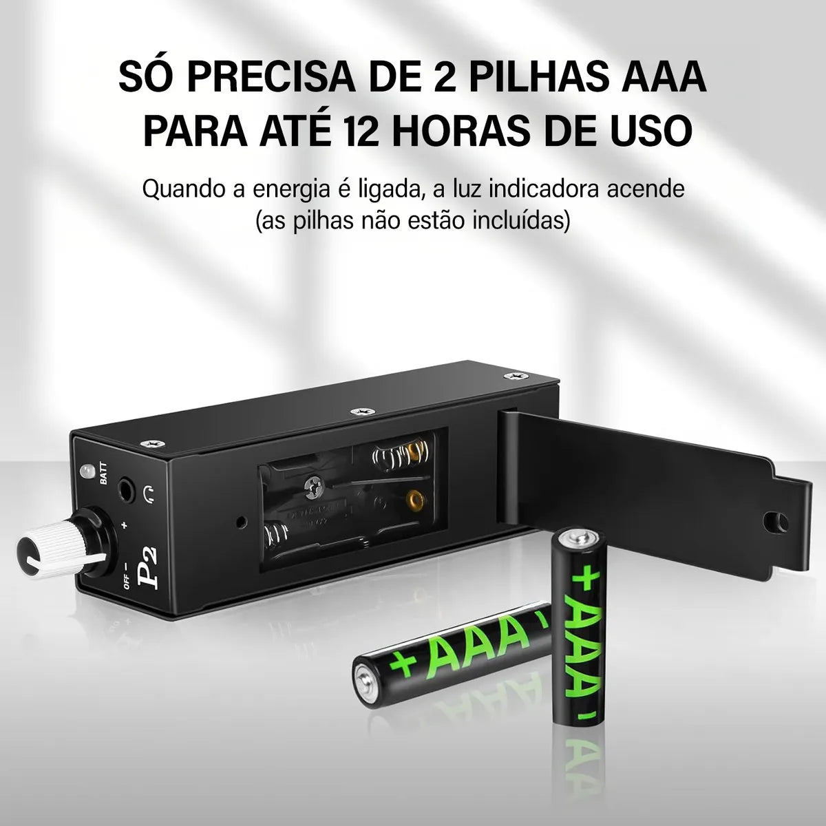 Amplificador Fone Ouvido HiFi Interface Áudio XLR 3,5m Cor Preto VD - P2 Vedo VEDO VD - P2 3 MVshow