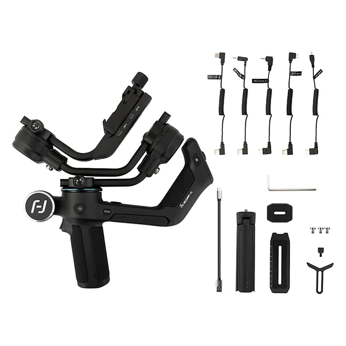 Estabilizador Profissional para Câmeras - Gimbal Scorp - C - Feiyutech - MV Show