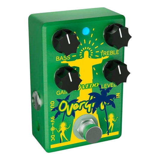 Pedal de Efeito Overdrive de Guitarra - Vedo - MV Show