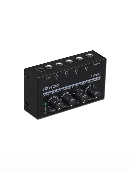 Amplificador 4 Canais para Fones - Vedo - MV Show