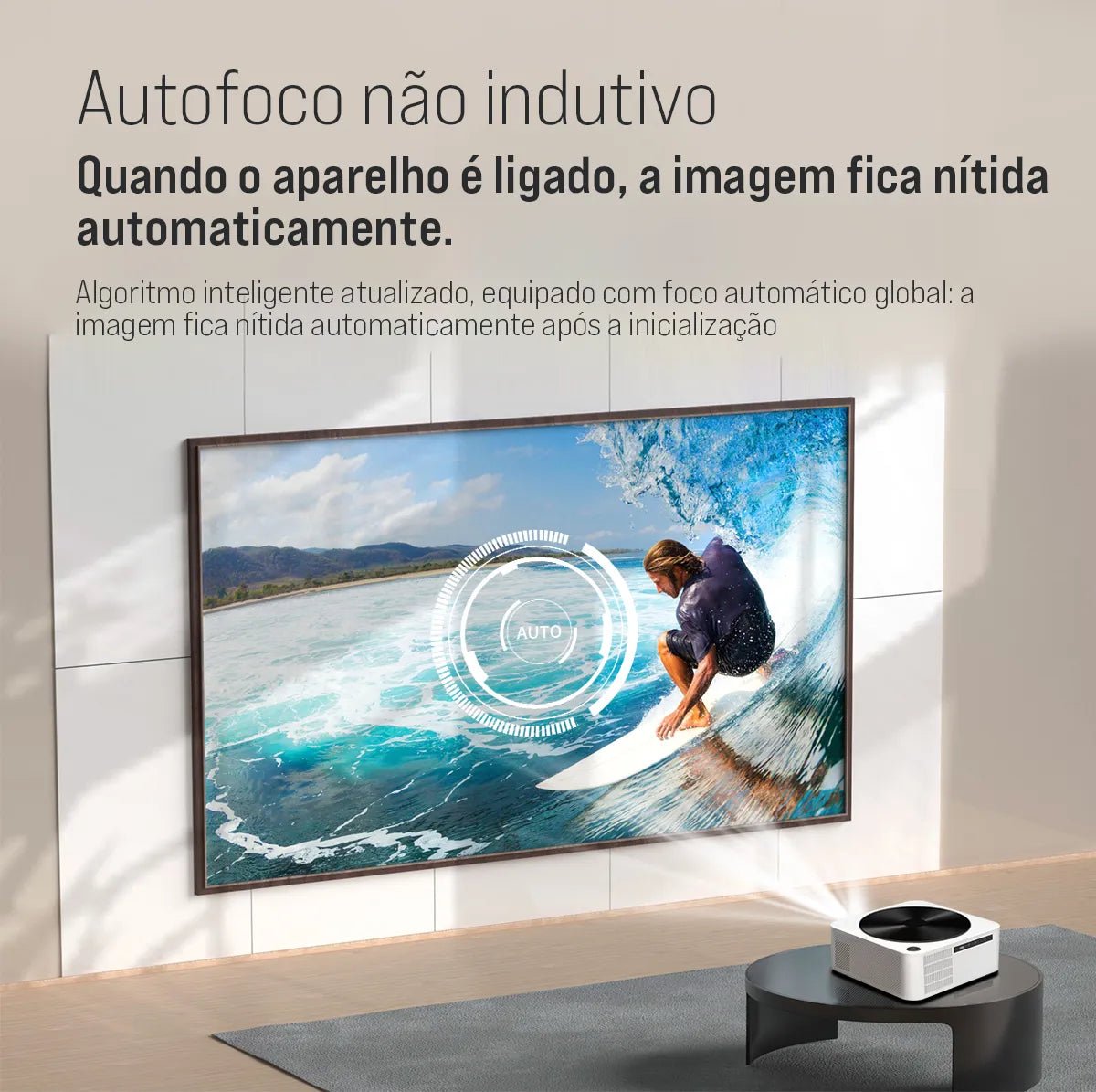 Projetor LED Portátil Full HD - Android e WIFI - Vedo VEDO HDK8 19 MVshow