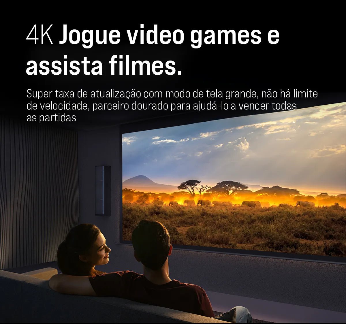 Projetor LED Portátil Full HD - Android e WIFI - Vedo VEDO HDK8 21 MVshow