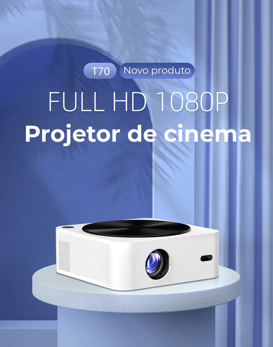 Projetor LED Portátil Full HD - Android e WIFI - Vedo - MV Show