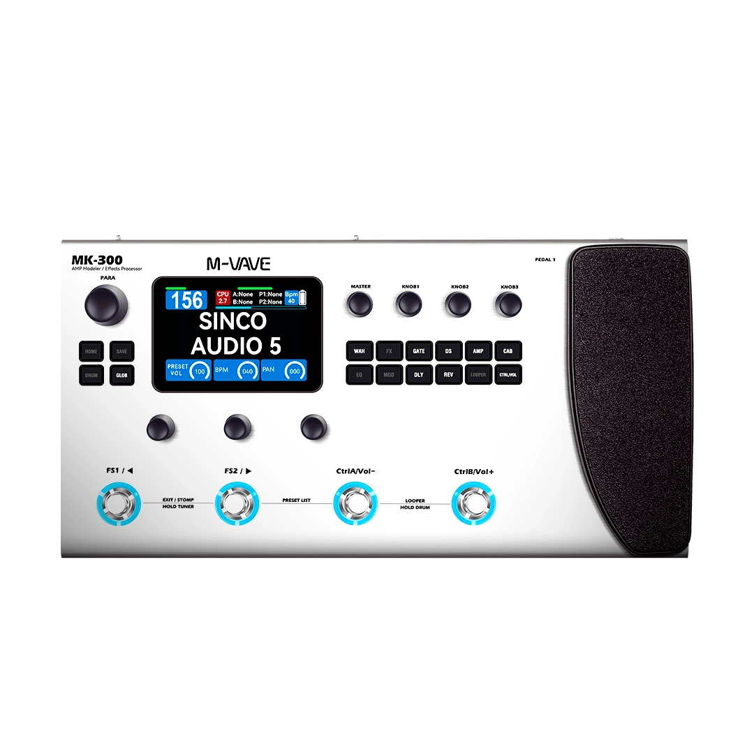 Pedaleira MK - 300 M - VAVE M - VAVE MK - 300 1 MVshow
