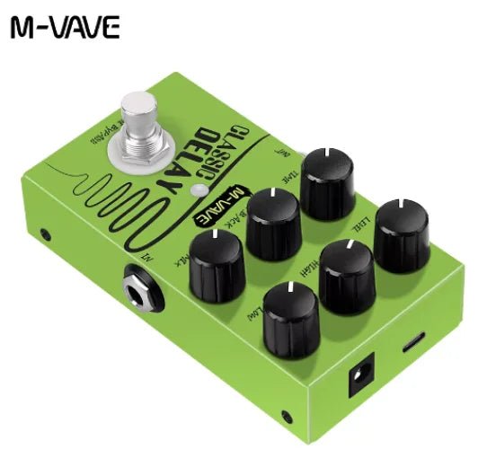 Pedal de Efeito Classic Delay VAVE785 M - VAVE True Bypass M - VAVE VAVE785 9 MVshow