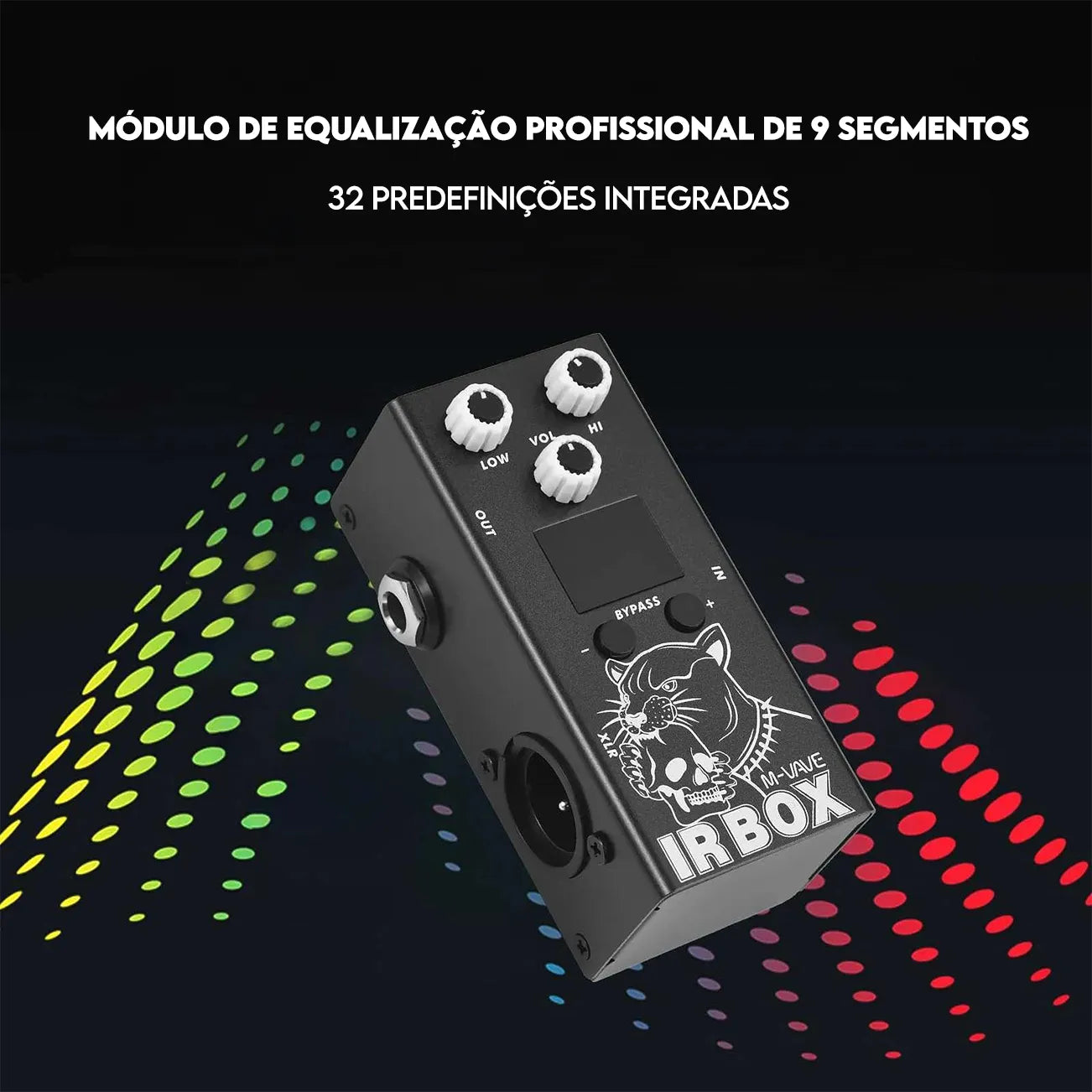 Pedal de Guitarra de Efeitos IMPULSE RESPONSE IR BOX - M - VAVE - MV Show