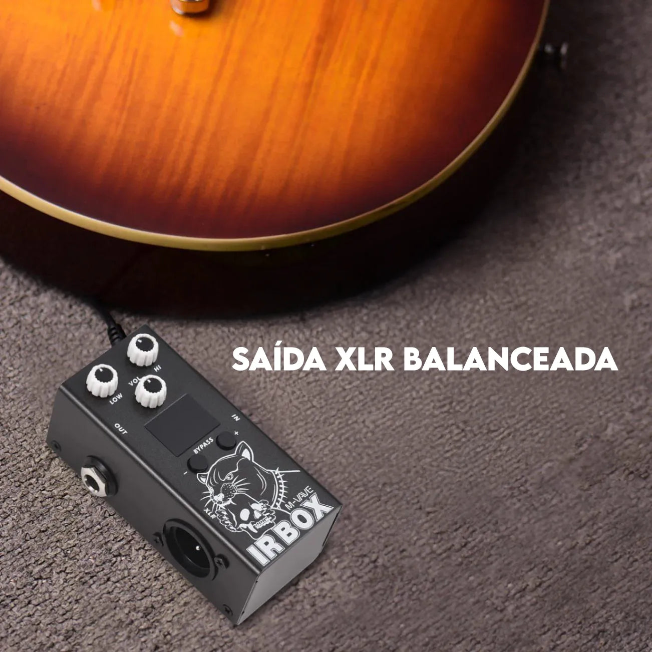 Pedal de Guitarra de Efeitos IMPULSE RESPONSE IR BOX - M - VAVE - MV Show