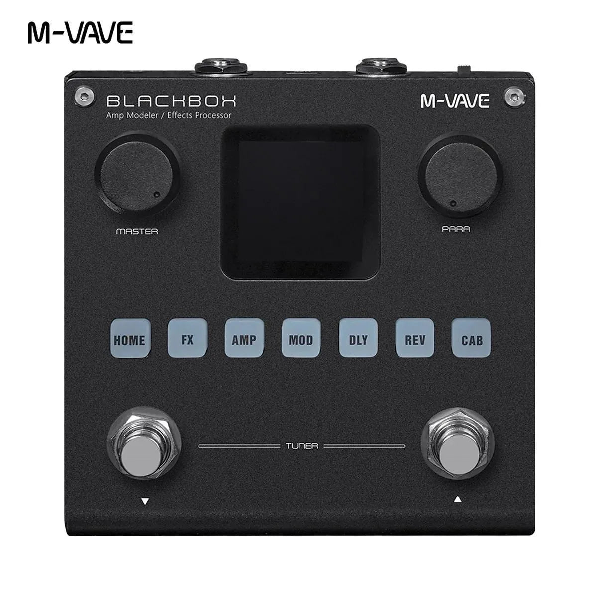 Pedaleira Multi Efeitos BLACKBOX M - VAVE para Guitarra M - VAVE BLACKBOX 3 MVshow