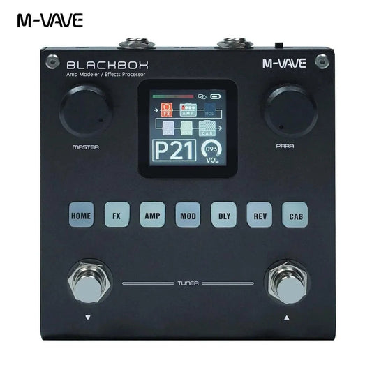 Pedaleira Multi Efeitos para Guitarra Blackbox - M - VAVE - MV Show