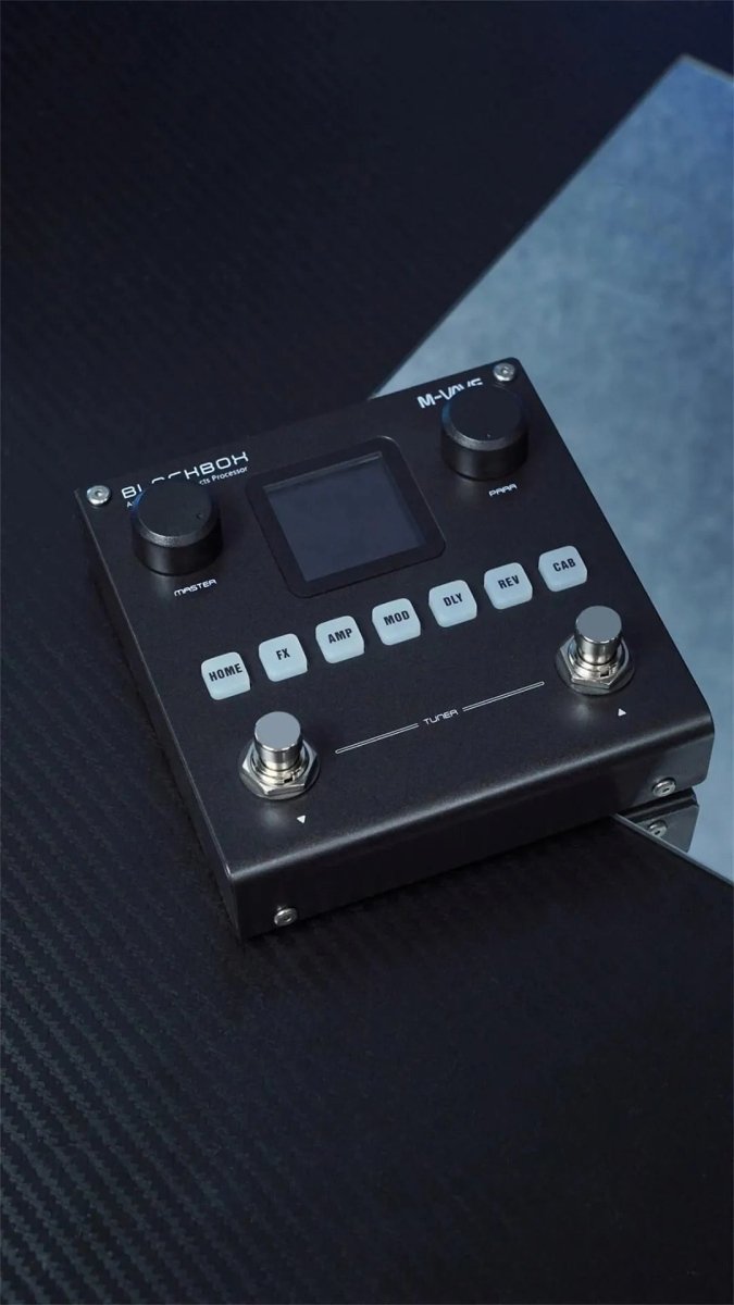 Pedaleira Multi Efeitos BLACKBOX M - VAVE para Guitarra M - VAVE BLACKBOX 6 MVshow