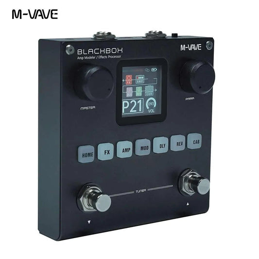 Pedaleira Multi Efeitos para Guitarra Blackbox - M - VAVE - MV Show