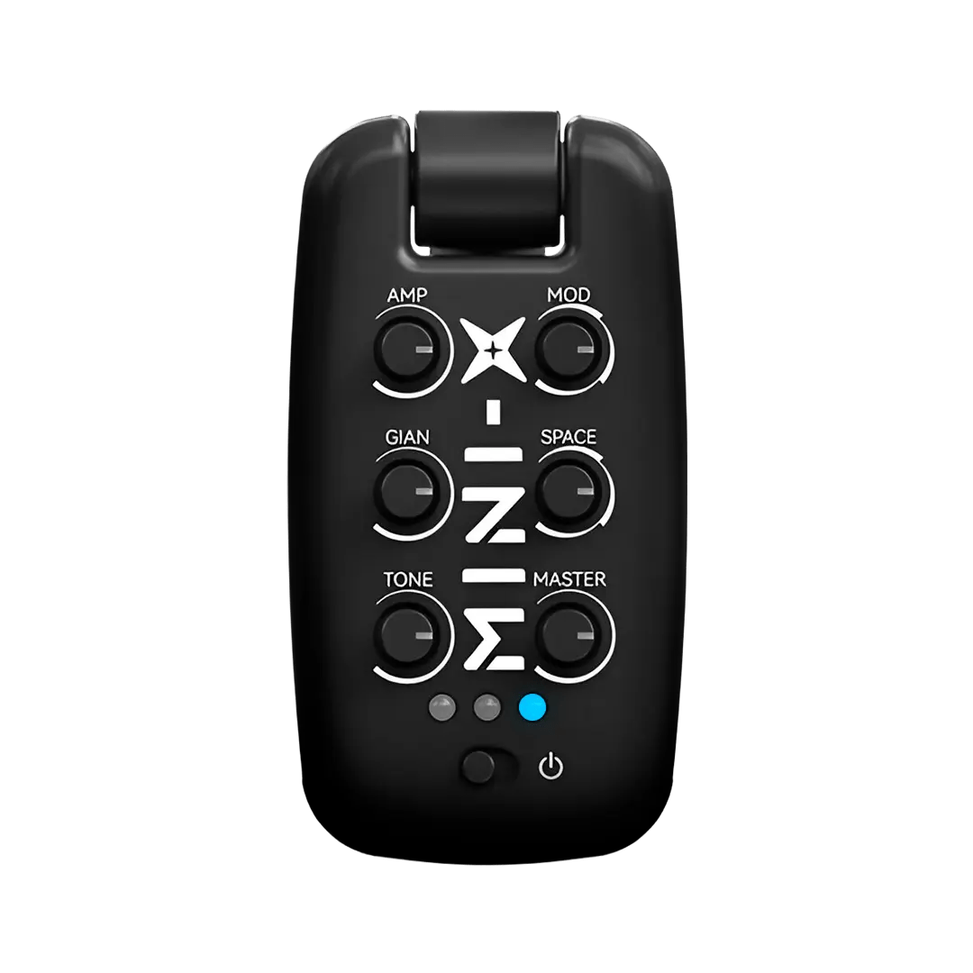 Amplificador Portátil de Guitarra e Baixo MINI - X M - VAVE com Efeitos e Bluetooth M - VAVE mini - x 1 MVshow