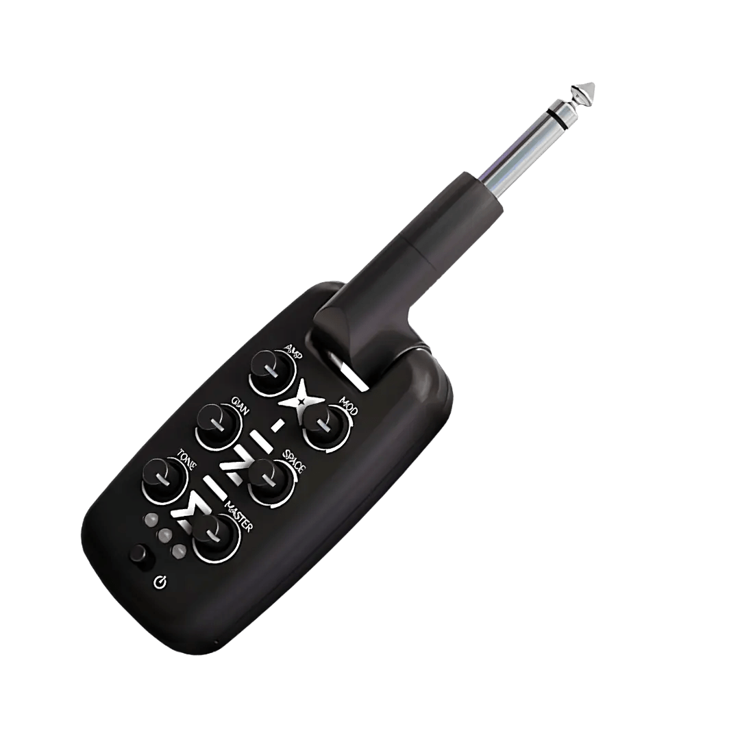 Amplificador Portátil de Guitarra e Baixo MINI - X M - VAVE com Efeitos e Bluetooth M - VAVE mini - x 3 MVshow