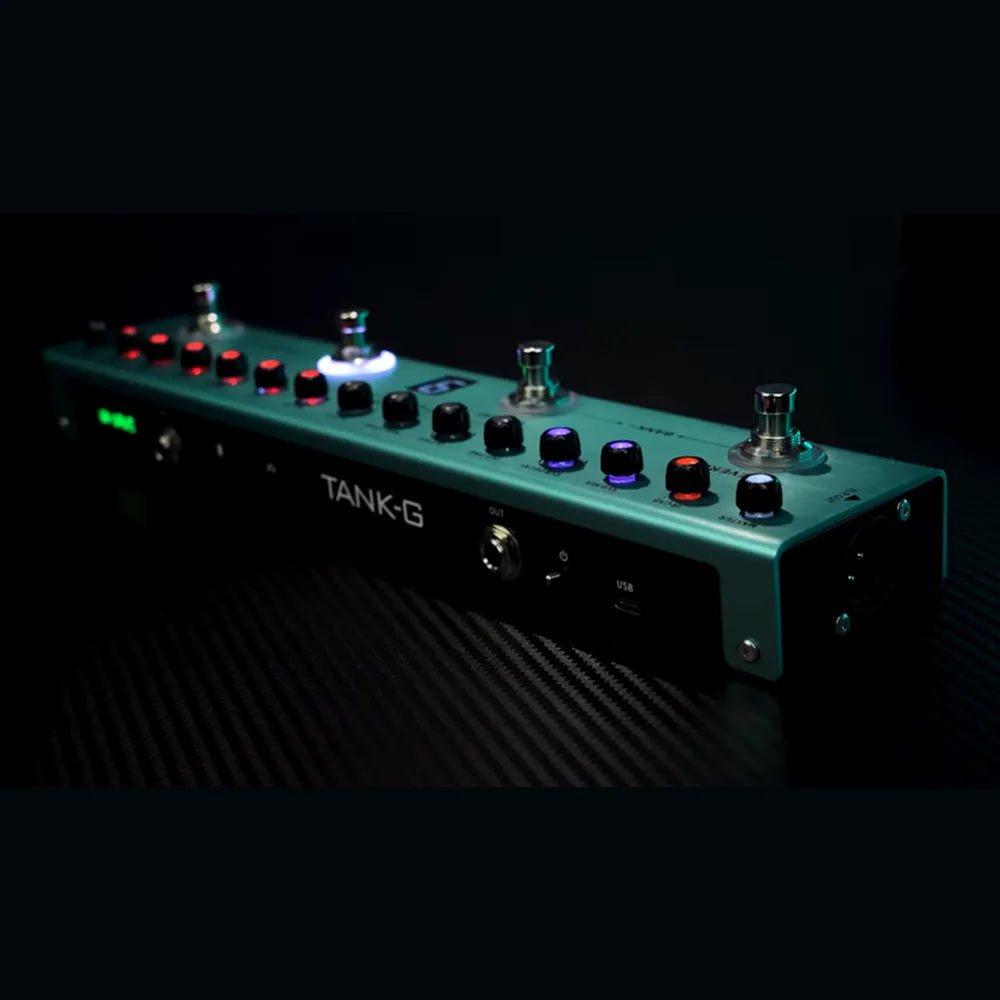 Pedaleira de Guitarra Multi - Efeitos Tank G M - Vave - MV Show
